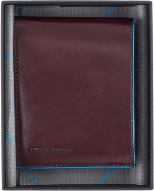 Кошелек мужской Piquadro Blue Square коричневый, кожа натуральная (pu1240b2r/mo)