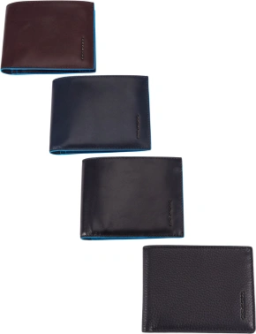 Кошелек мужской Piquadro Blue Square коричневый, кожа натуральная (pu1240b2r/mo)