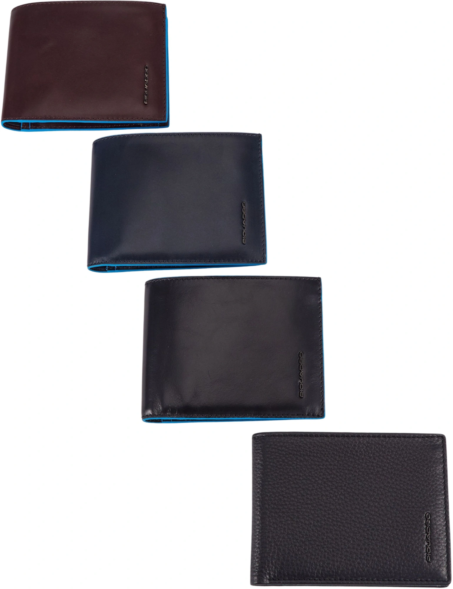 Кошелек мужской Piquadro Blue Square синий, кожа натуральная (pu1240b2r/blu2)