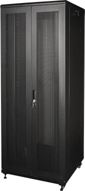 Шкаф серверный Lanmaster TWT-CBB-42U-8X10-P1 42U черный