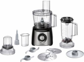 Кухонный комбайн Bosch MultiTalent 3 MCM3501M черный/нержавеющая сталь
