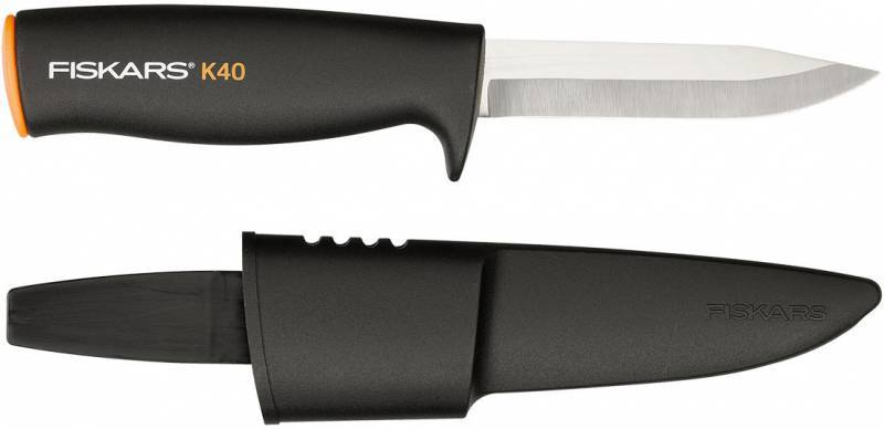 

Нож садовый Fiskars K40 черный/оранжевый (1001622)