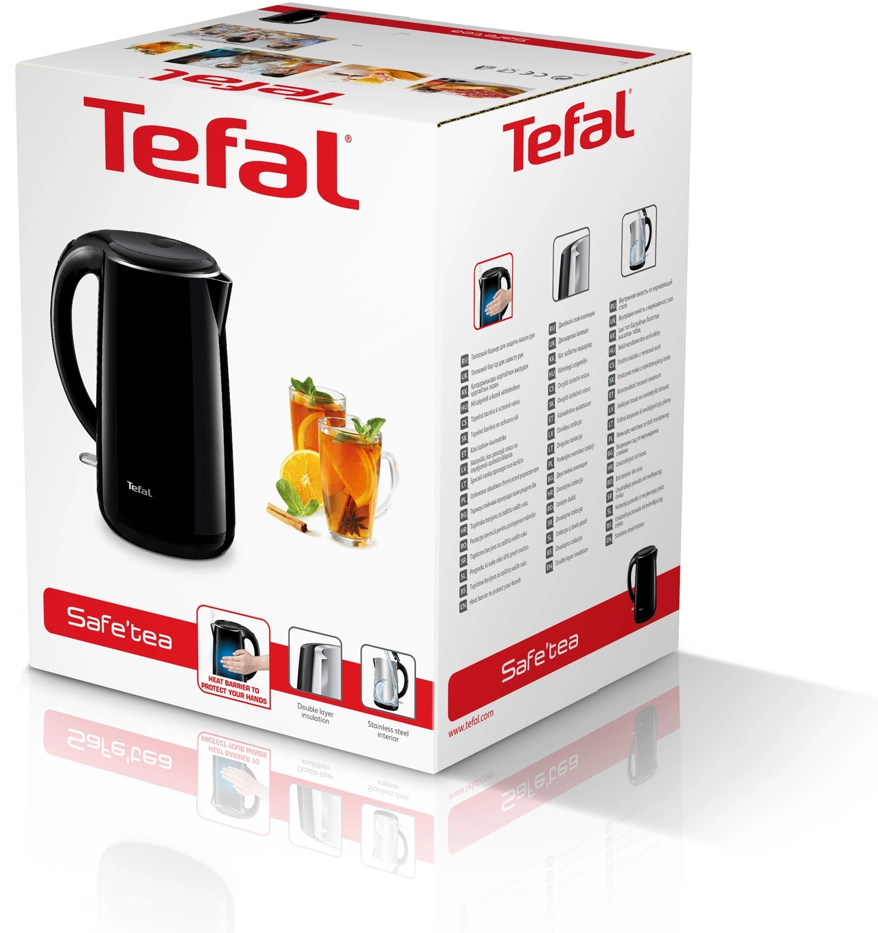 Чайник электрический Tefal KO260830 черный, пластик (7211002465)
