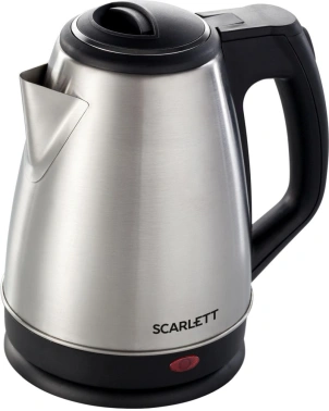 Чайник электрический Scarlett SC-EK21S25 серебристый/черный, металл (EK21S25)
