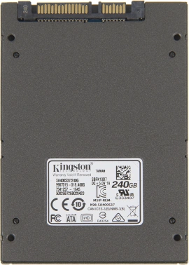 Твердотельный накопитель Kingston A400 240ГБ, 2.5", SATA-III, SATA SA400S37/240G