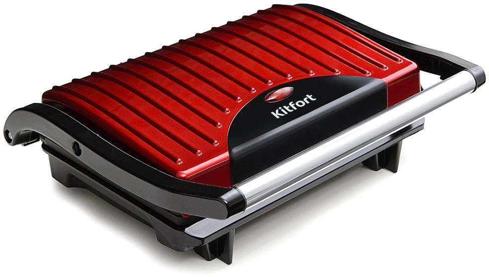 Сэндвичница Kitfort КТ-1609 Panini Maker красный/черный (кт-1609 panini maker)