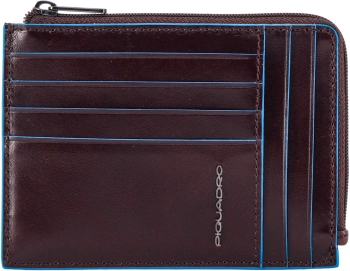 Чехол для кредитных карт Piquadro Blue Square коричневый натур.кожа (pu1243b2r/mo)