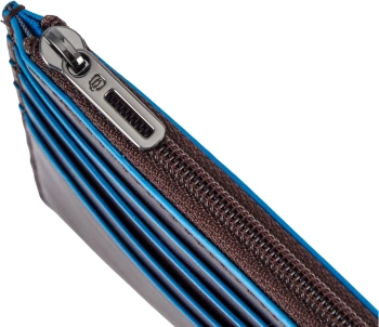 Чехол для кредитных карт Piquadro Blue Square коричневый натур.кожа (pu1243b2r/mo)