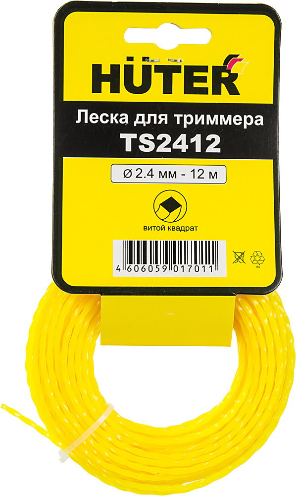 Леска для садовых триммеров Huter TS2412 (71/2/13)