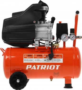 Компрессор поршневой Patriot EURO 24/240 (525306365)