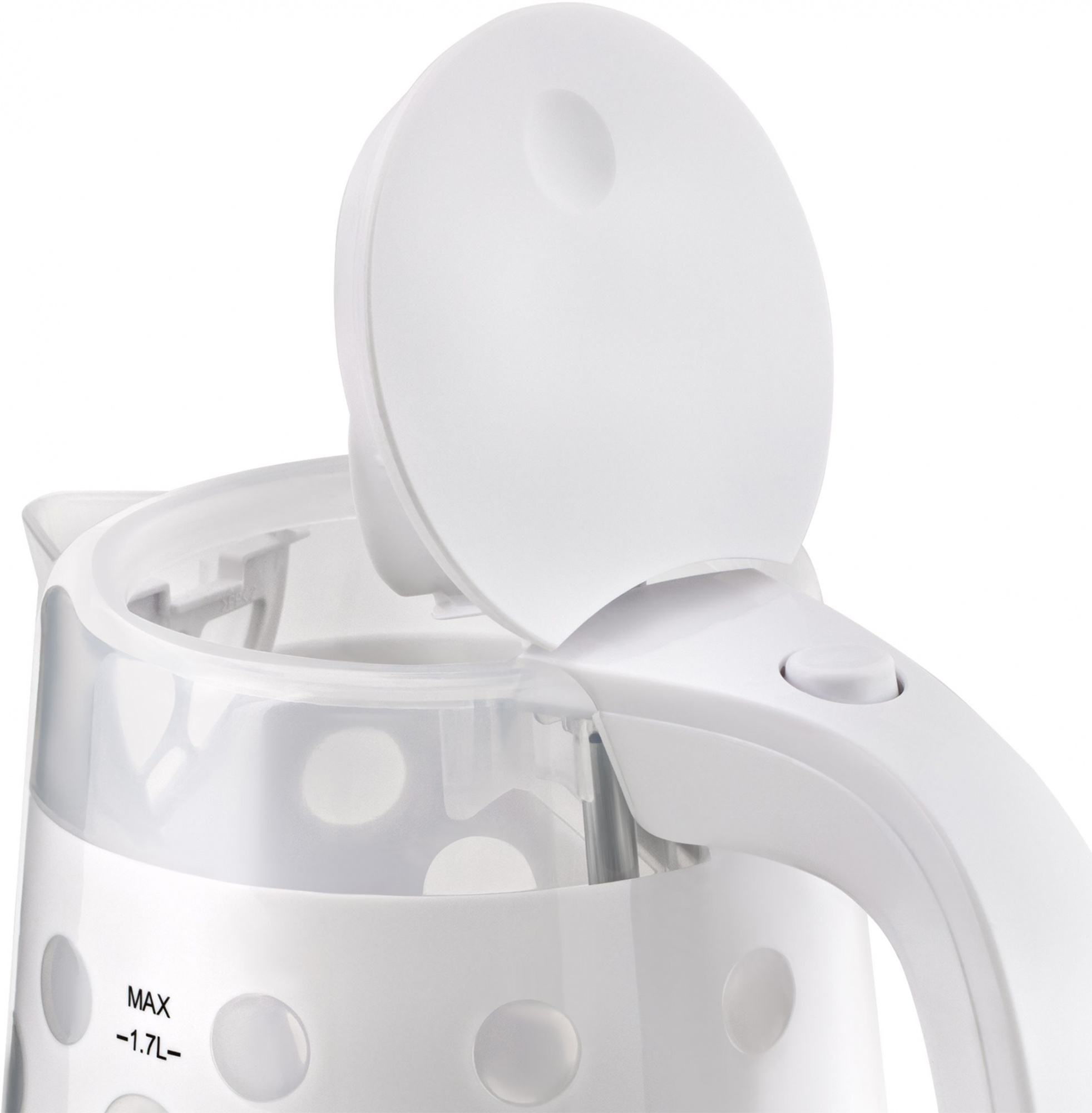 Чайник электрический Vitek VT-7048-01 белый, пластик