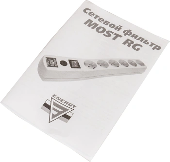 Сетевой фильтр Most RG 5м черный (моsт rg-ч 5м)