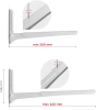 Кронштейн для СВЧ Holder MWS-2003 белый (mws-2003 white)