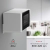 Кронштейн для СВЧ Holder MWS-2003 белый (mws-2003 white)