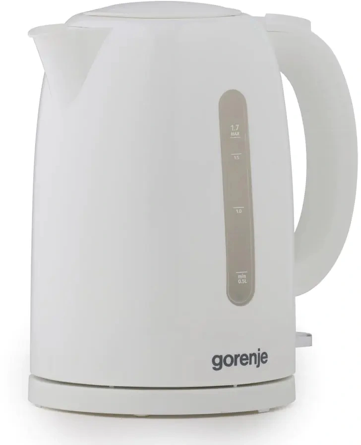 Чайник электрический Gorenje K17W белый, пластик
