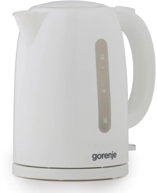 Чайник электрический Gorenje K17W белый, пластик