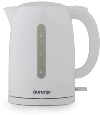 Чайник электрический Gorenje K17W белый, пластик