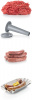 Мясорубка Bosch ProPower MFW66020 белый/серый