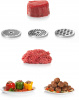 Мясорубка Bosch ProPower MFW66020 белый/серый