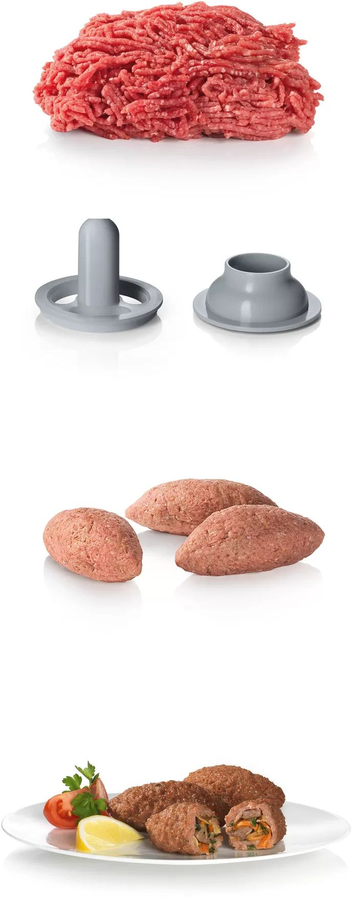 Мясорубка Bosch ProPower MFW66020 белый/серый