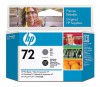 Печатающая головка HP 72 фото черный/серый (c9380a)