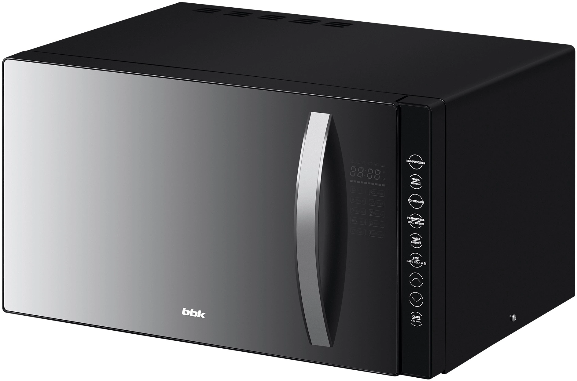 Микроволновая печь BBK 23MWC-881T/B-M, черный